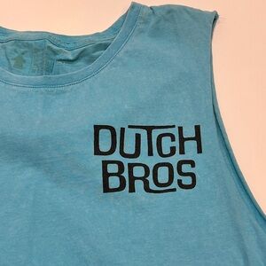 Dutch Bros men’s tank top, like new!